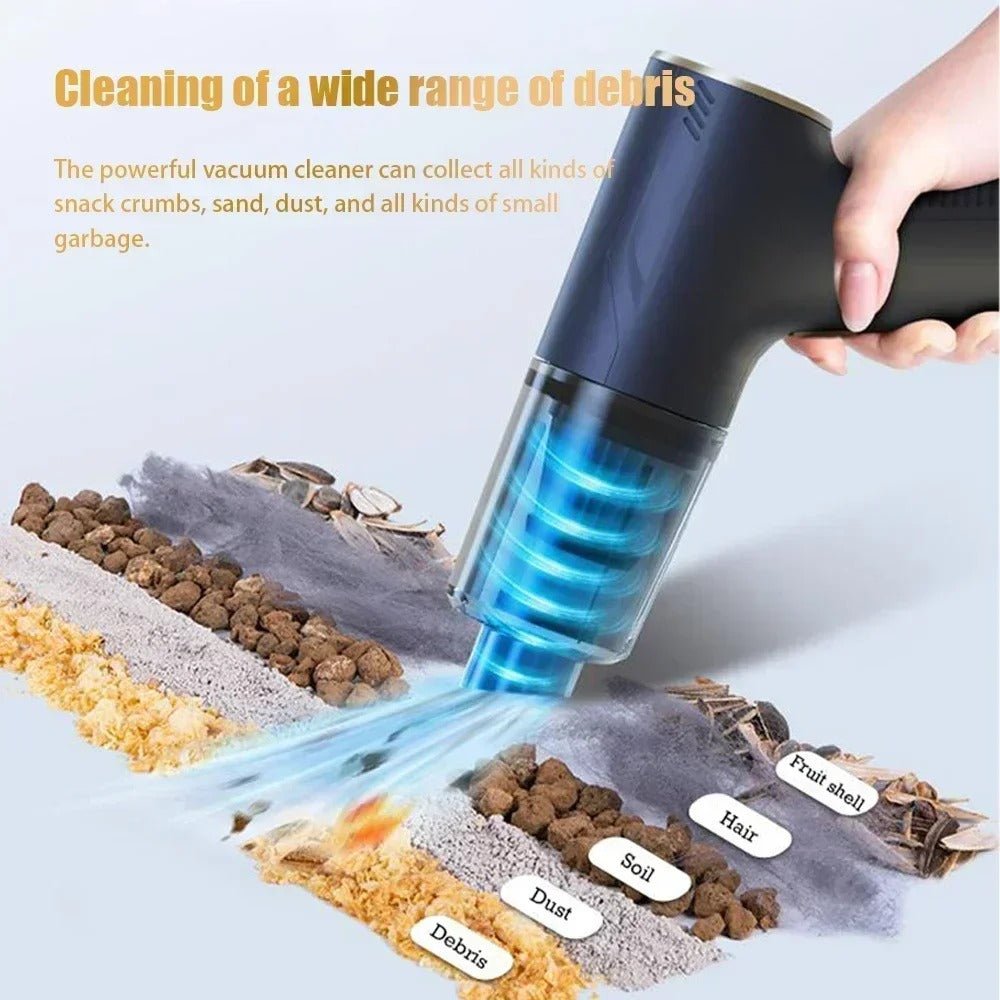 Mini Car Vacuum Cleaner Cordless